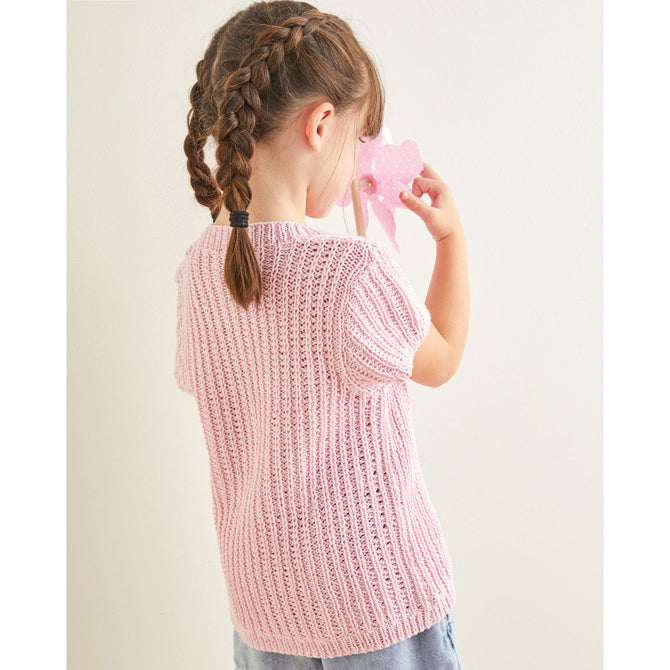 Sirdar Net Tops Jumper Knitting Pattern