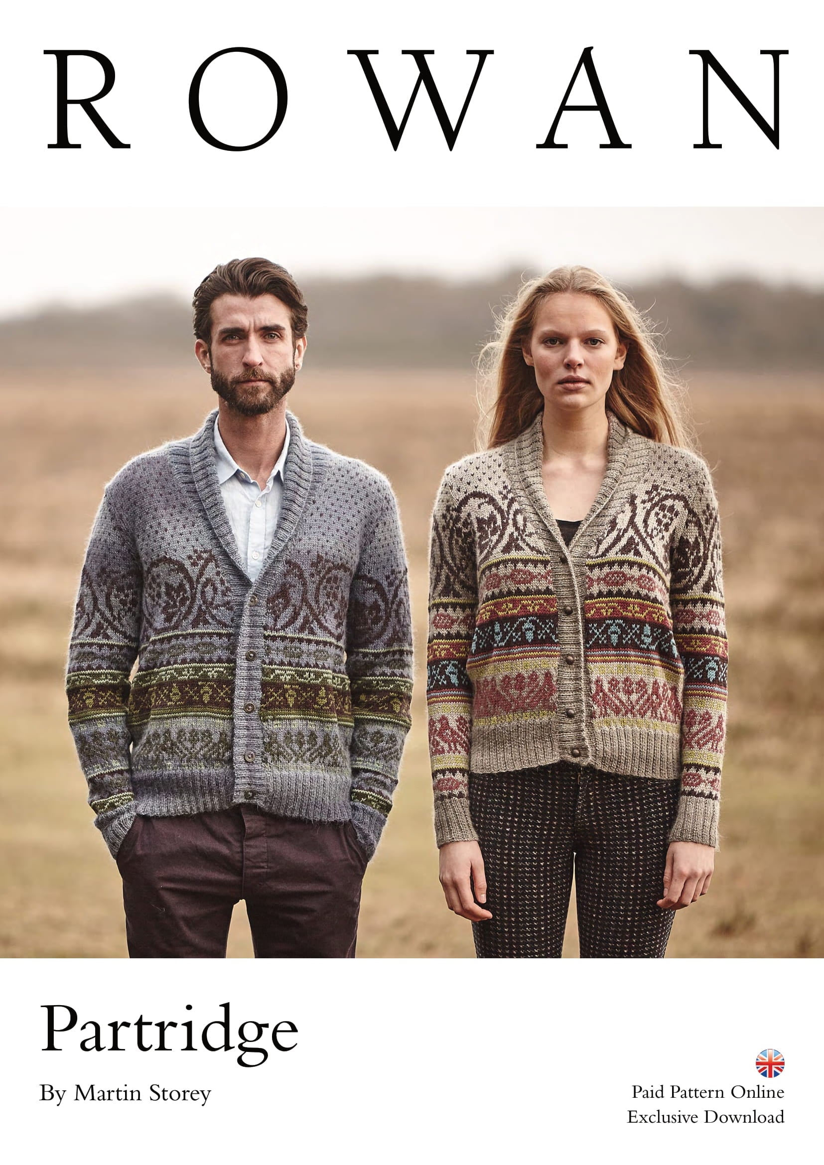 Rowan Partridge Cardigan Knitting Pattern