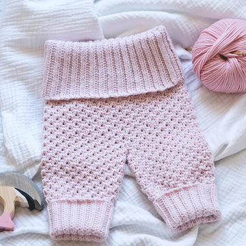 Knit-look Trousers