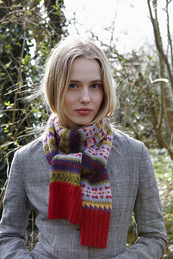 Debbie Bliss Fiona Scarf Knitting Pattern