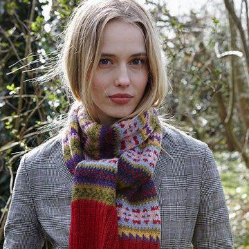 Debbie Bliss Fiona Scarf Knitting Pattern