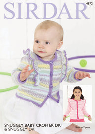 Sirdar 4872 Cardigan Knitting Pattern