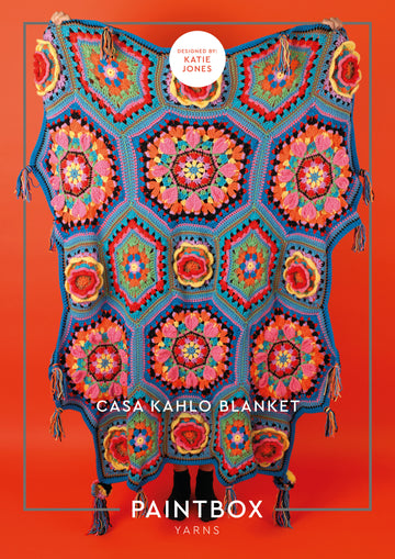Paintbox Yarns Casa Kahlo Blanket Crochet Pattern