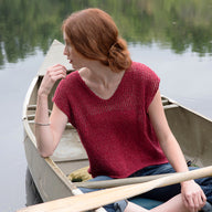 Berroco Fragaria Tee Top Knitting Pattern