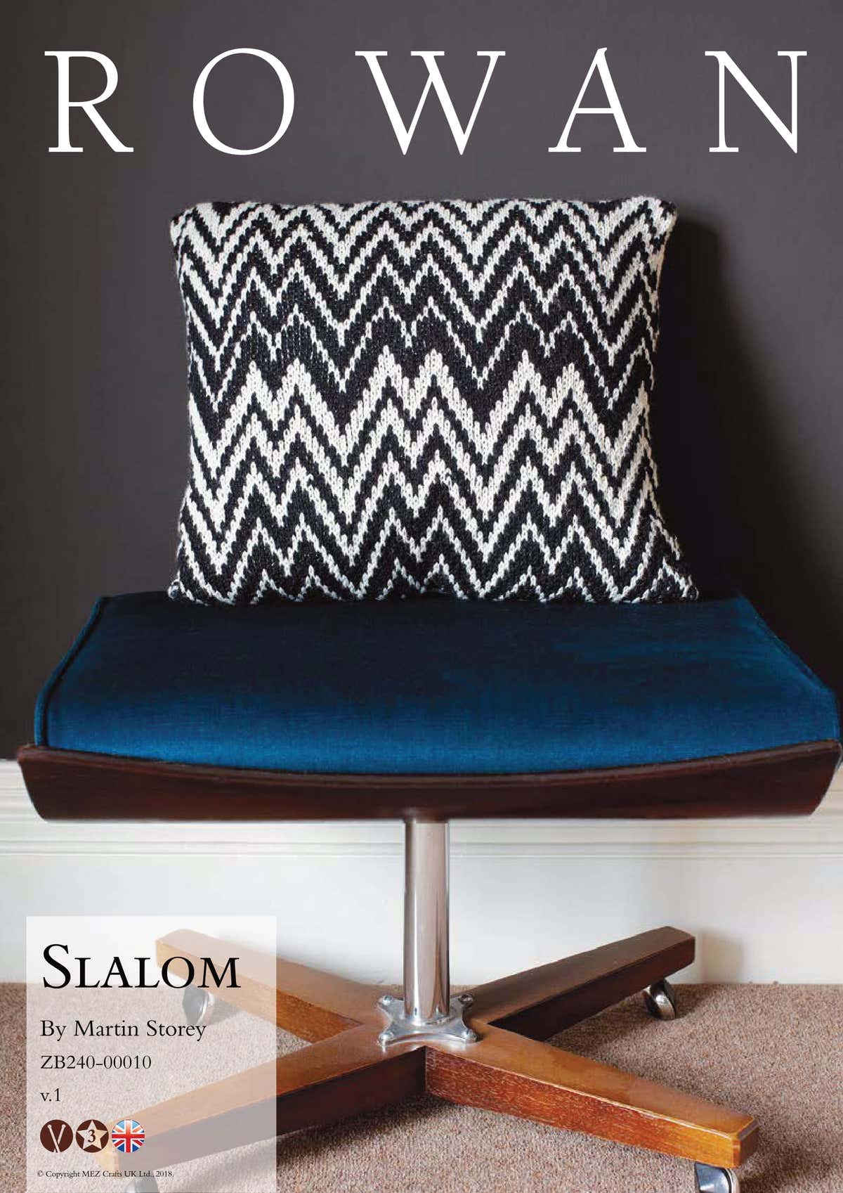 Rowan Slalom Homeware Knitting Pattern