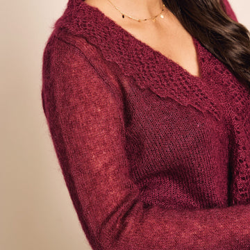 Rowan Kidsilk Haze Reimagined Wrap Knitting Pattern