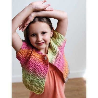 Ella Rae Moss Stitch Jacket Cardigan Knitting Pattern