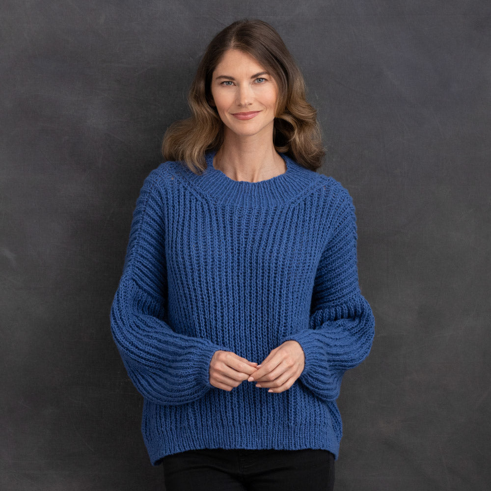 Alexis Pullover Jumper Knitting Pattern