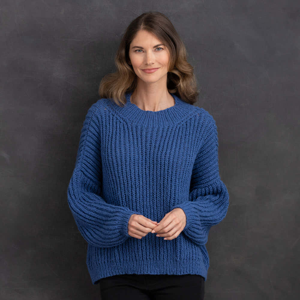Alexis Pullover Jumper Knitting Pattern
