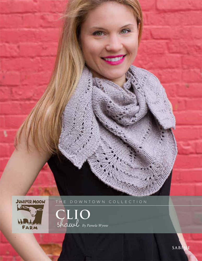 Clio Shawl Wrap Knitting Pattern
