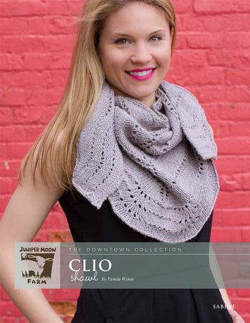 Clio Shawl Wrap Knitting Pattern