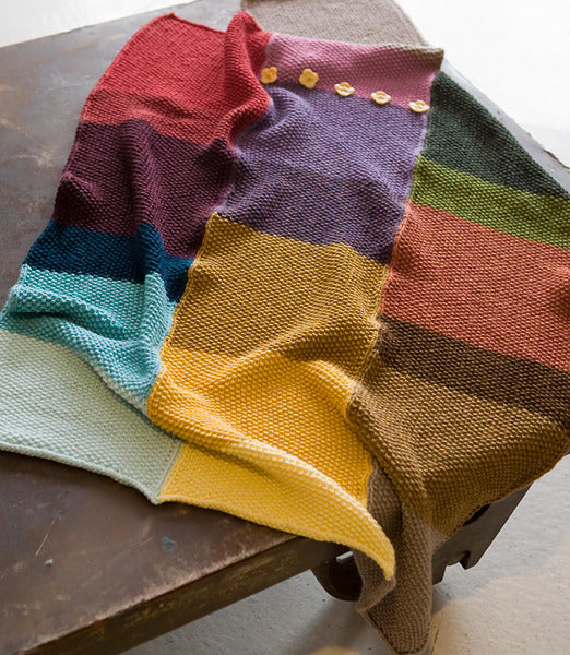 Berroco Solberg Blanket Knitting Pattern