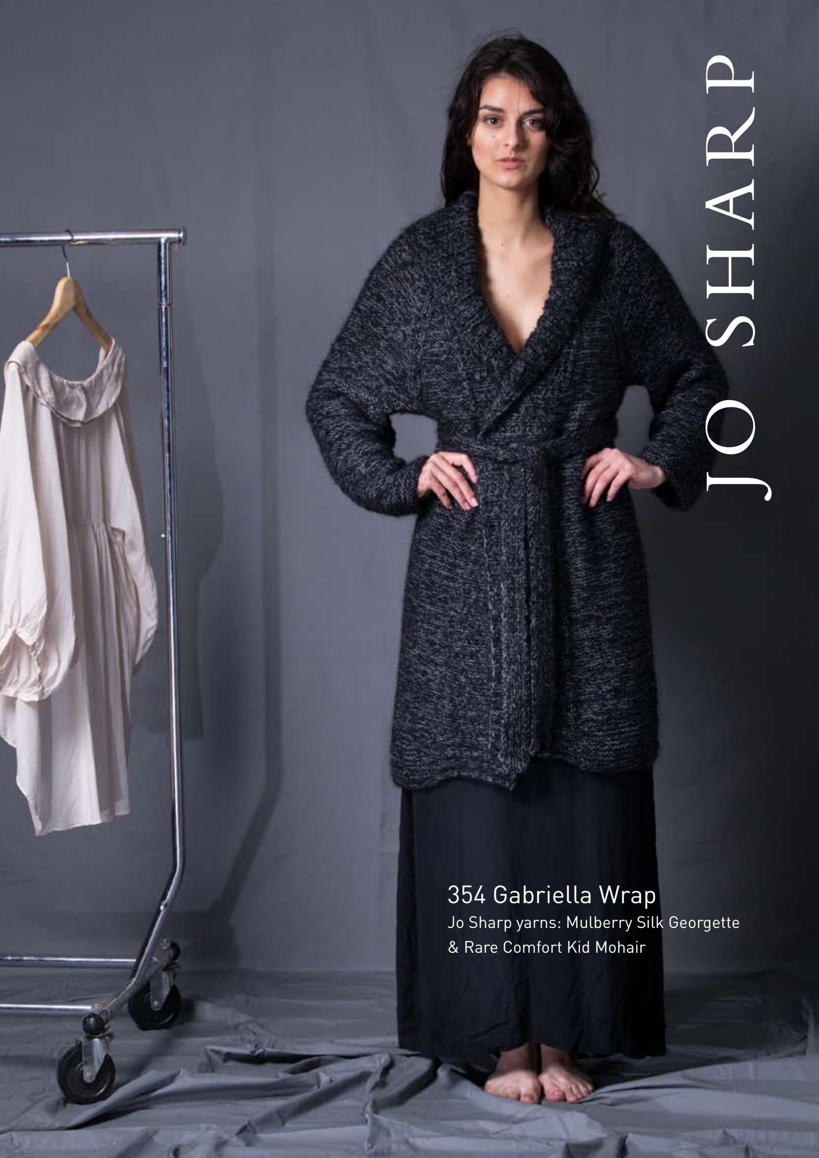 Jo Sharp Gabriella Wrap Cardigan Knitting Pattern
