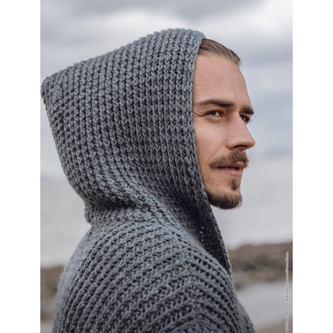 Lana Grossa M Jacket Coat Knitting Pattern