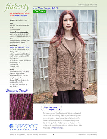 Berroco Flaherty - Norah Gaughan Vol 15 PDF