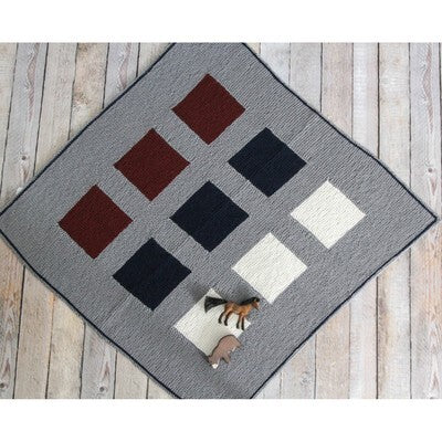 Valley Yarns Honza Baby Blanket Knitting Pattern