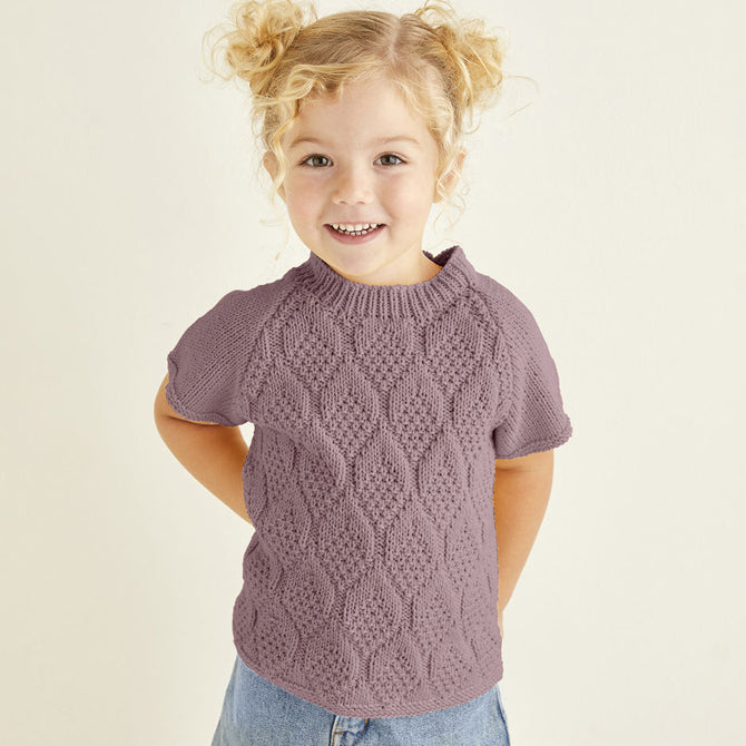 Sirdar Citrus Slice Tops Jumper Knitting Pattern