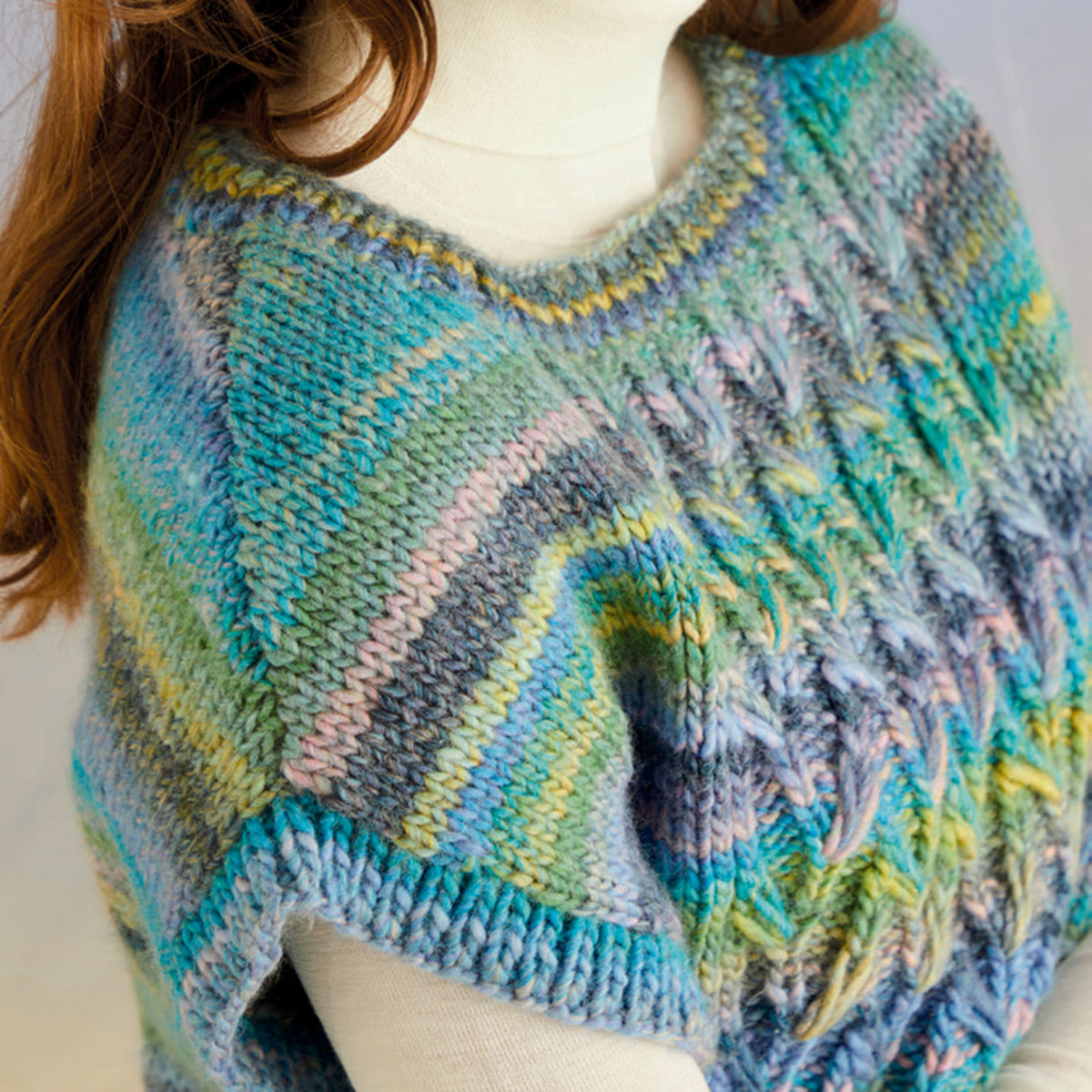 Sirdar Coral Reef Vest Slipover Knitting Pattern