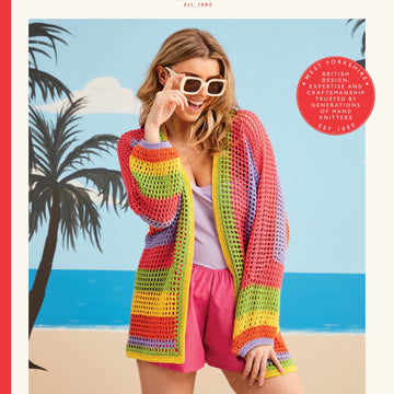 Sirdar Key West Cover Up Cardigan Crochet Pattern