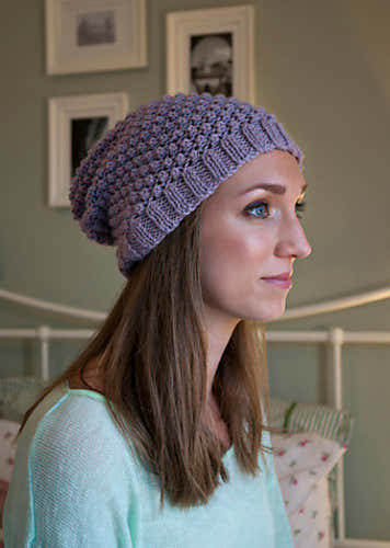 Debbie Bliss Blackberry Beanie Knitting Pattern