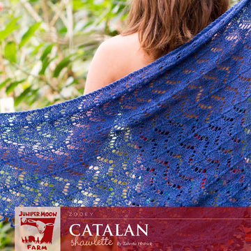 Juniper Moon Farm Catalan Wrap Knitting Pattern