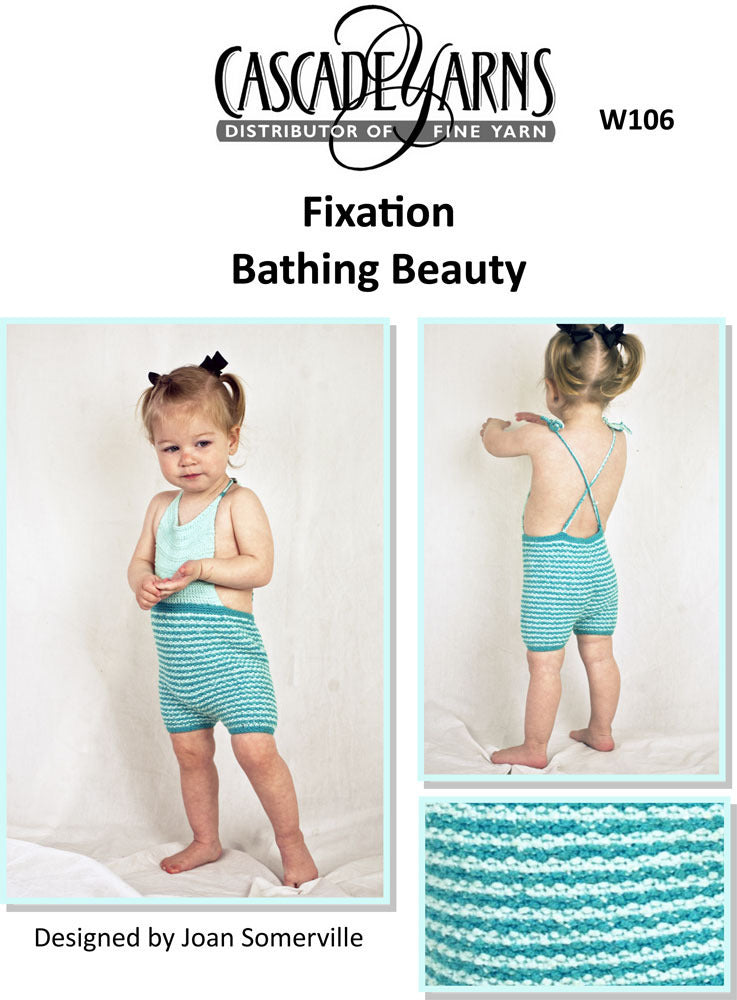 Baby Bathing Beauty Dress Knitting Pattern
