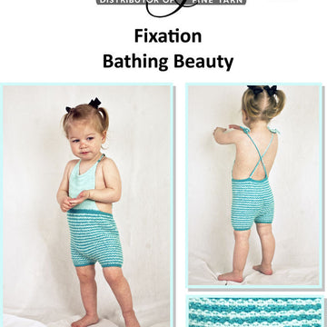 Baby Bathing Beauty Dress Knitting Pattern