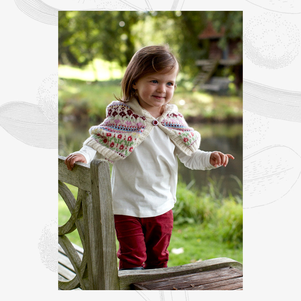 Willow & Lark Flora Cape Knitting Pattern