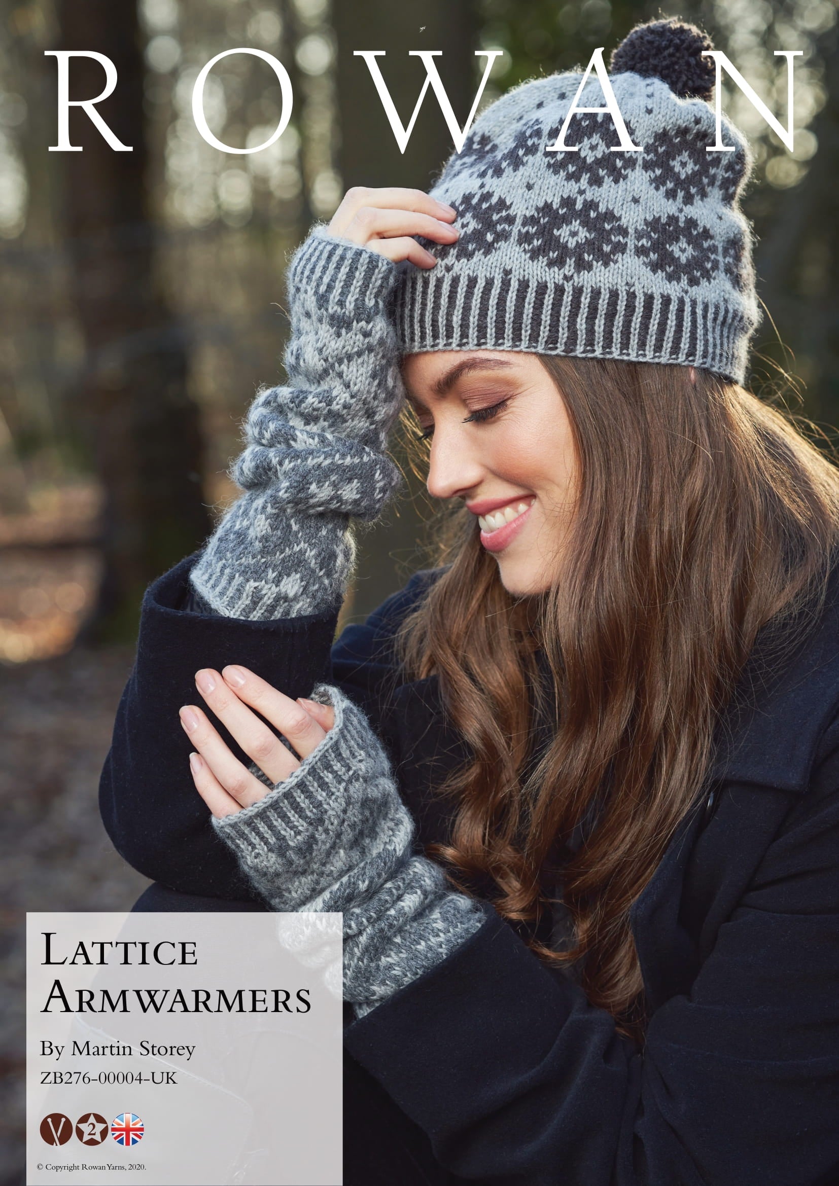 Rowan Lattice Armwarmers Gloves Knitting Pattern