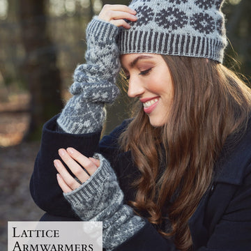 Rowan Lattice Armwarmers Gloves Knitting Pattern