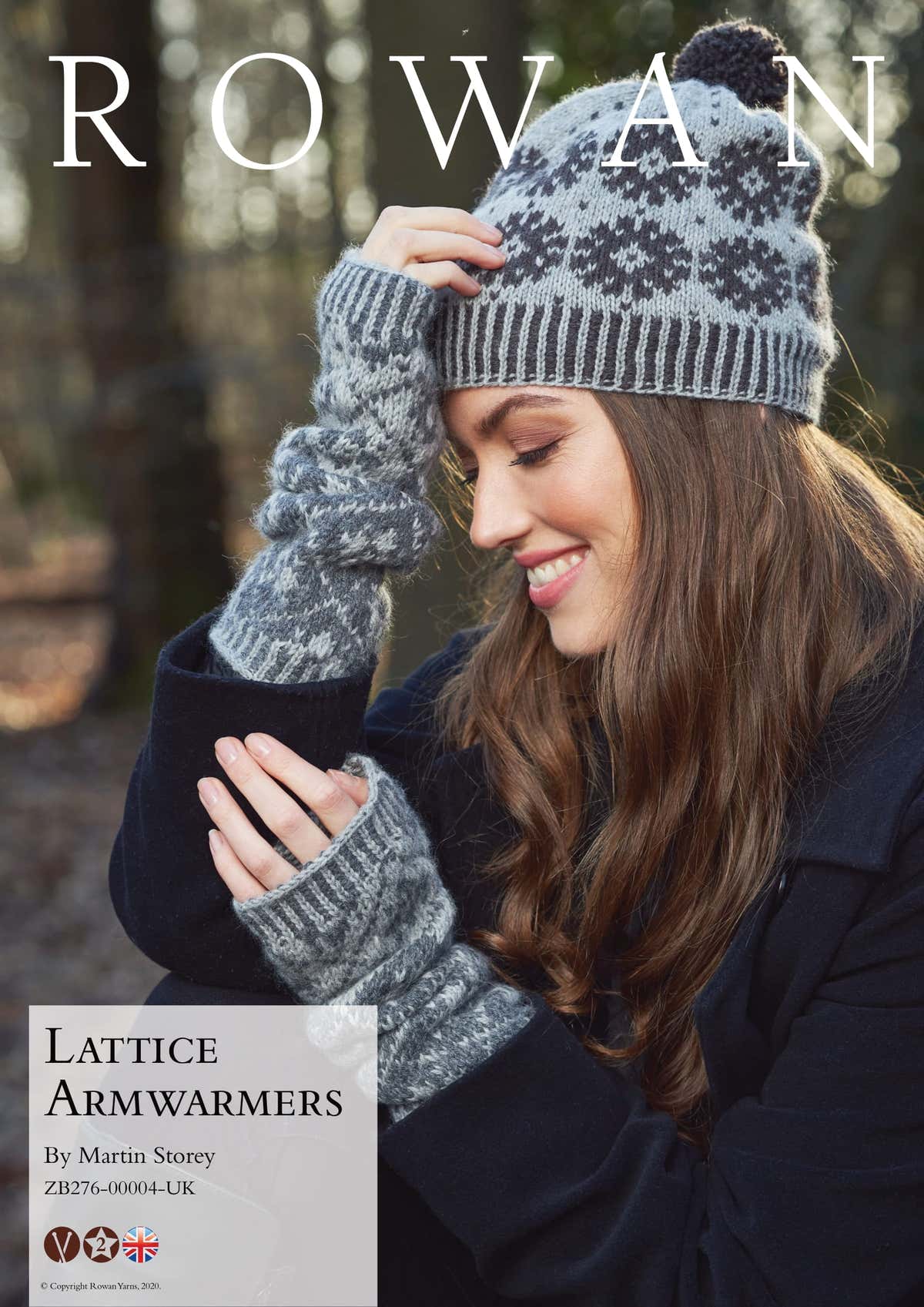 Rowan Lattice Armwarmers Gloves Knitting Pattern