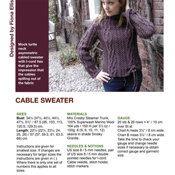 Fiona Ellis Re-Gathering Intentions Jumper Knitting Pattern