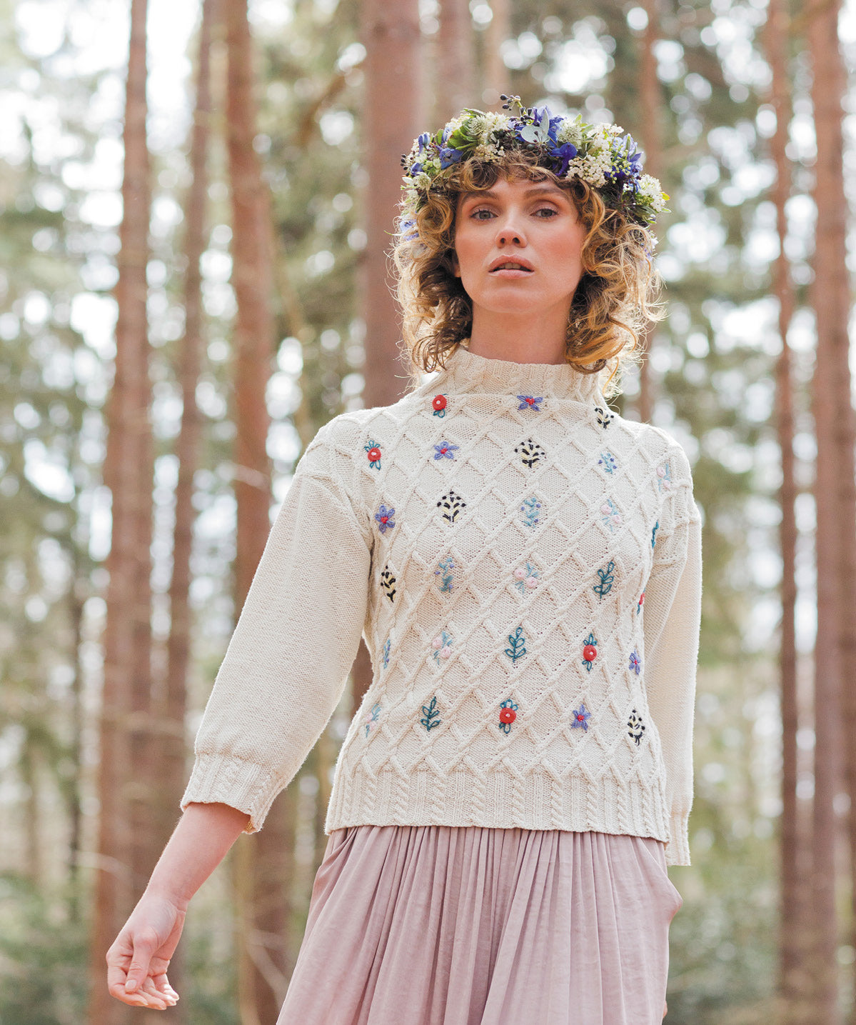 MillaMia Krans Jumper Knitting Pattern