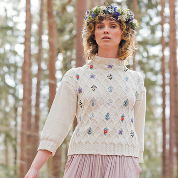 MillaMia Krans Jumper Knitting Pattern