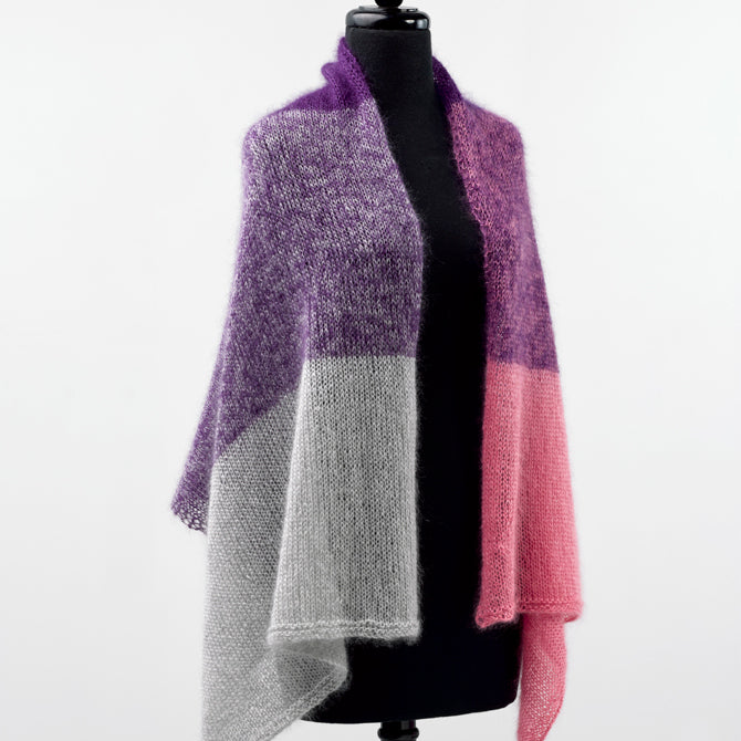 Valley Yarns Cold Spring Shawl Knitting Pattern