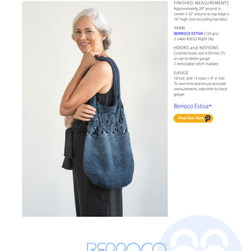 Berroco Magra Bag Crochet Pattern