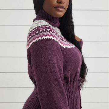 Debbie Bliss Apres Ski Sweater Knitting Pattern