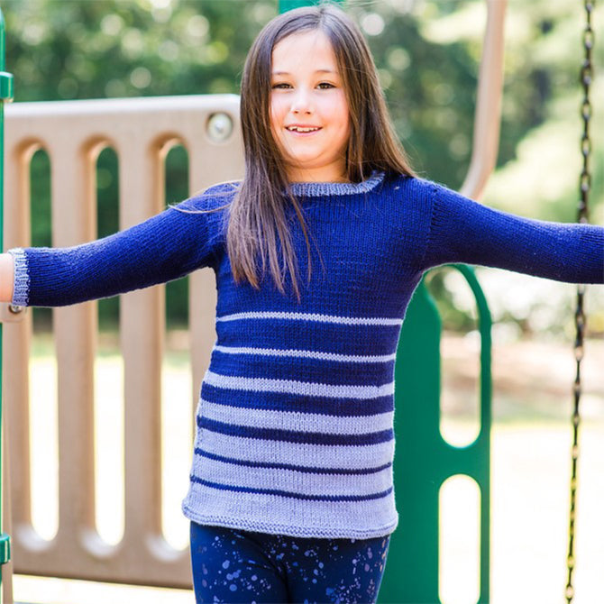 Valley Yarns Blueberry Smoothie Knitting Pattern