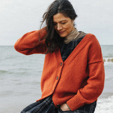 Rowan Foxy Bay Cardigan Knitting Pattern