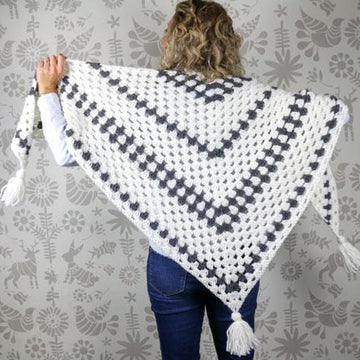 The Newsprint Shawl