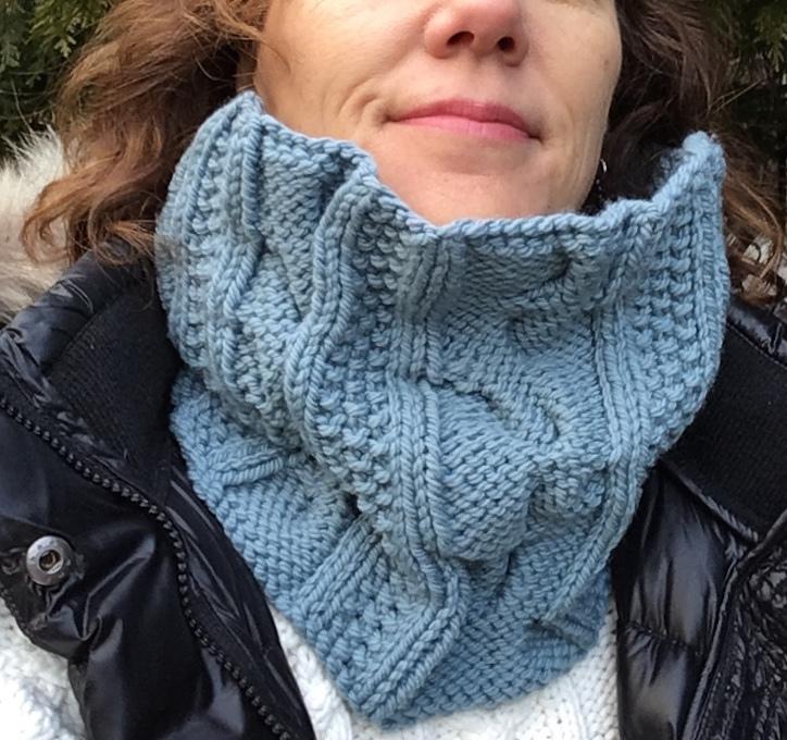 Cabled Sampler Cowl