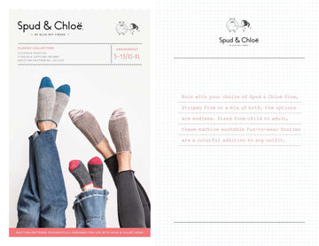 Spud & Chloe by Blue Sky Fibers Lilydale Footies PDF