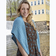 Valley Yarns Shop Hop Shawl Knitting Pattern