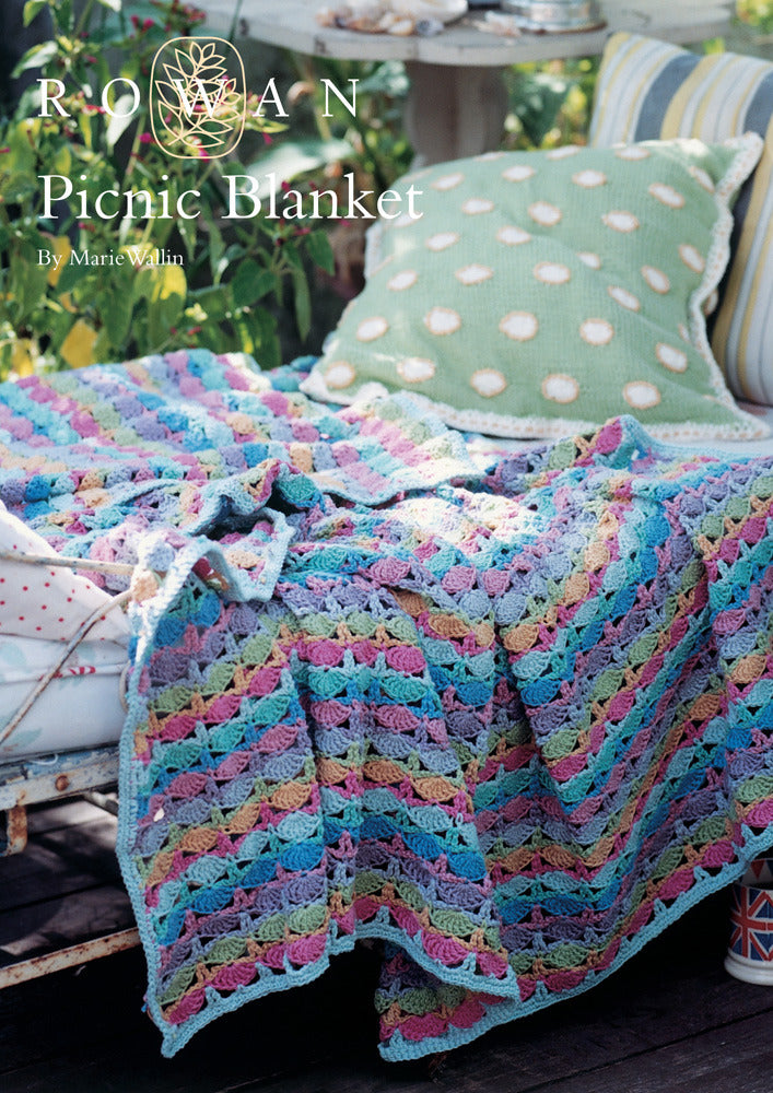 Rowan Picnic Blanket Crochet Pattern