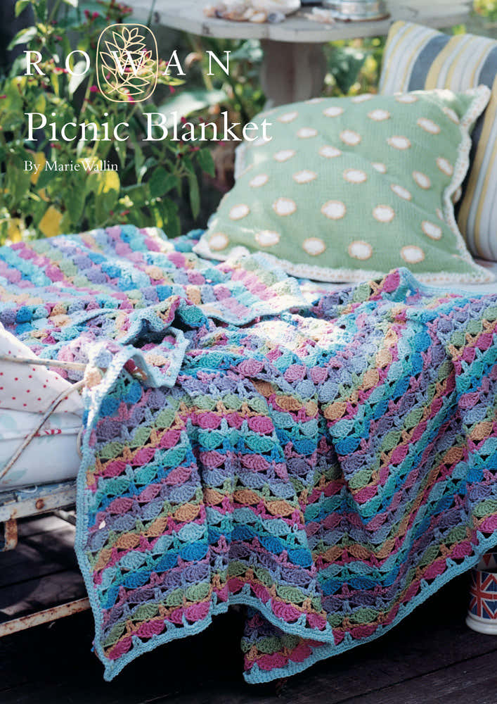 Rowan Picnic Blanket Crochet Pattern