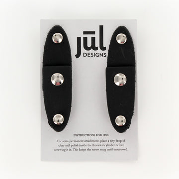 JUL Designs Leather Oval Latch Closures