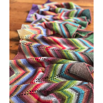 Freia Fine Handpaints Passeggiata Scarf Knitting Pattern