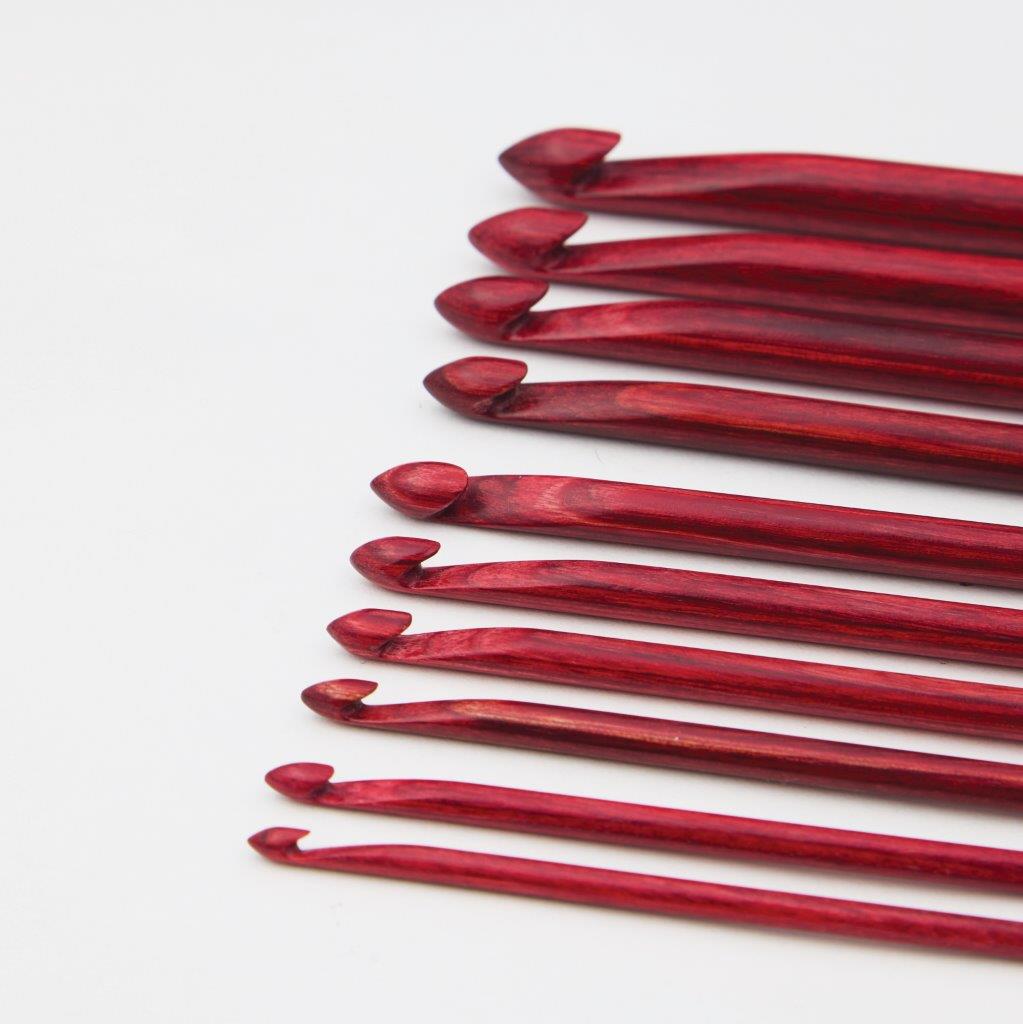 KnitPro Holiday Gift Set - Afghan Tunisian Crochet Hook Set - "Amore"