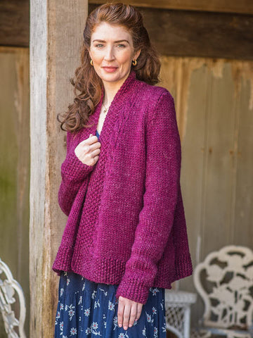 Marsali Cardigan in Berroco Lanas Quick PDF