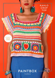 Paintbox Yarns Kahlo Crop Top Crochet Pattern